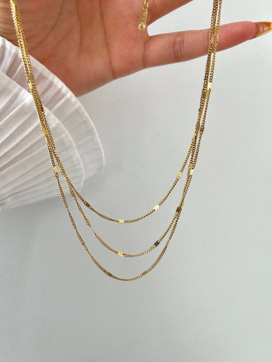 سلسلة ستانلس ستيل ثلاثية الطبقات