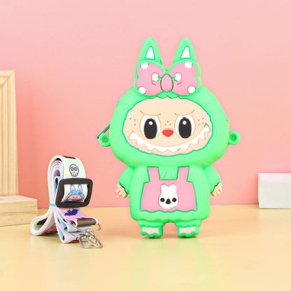 شنطة أطفال سيليكون كيوت تُلبس كروس