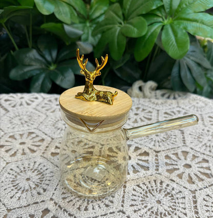 كنكة قهوة ولِبن غزالة