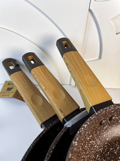 طقم طاسات جرانيت مكون  من 3قطع