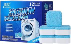 أقراص تنظيف وتطهير الغسالة الفوارة