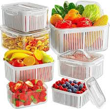 طقم منظمات الثلاجة