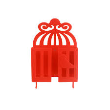 حامل ريموت  بتصميم "قفس العصفور