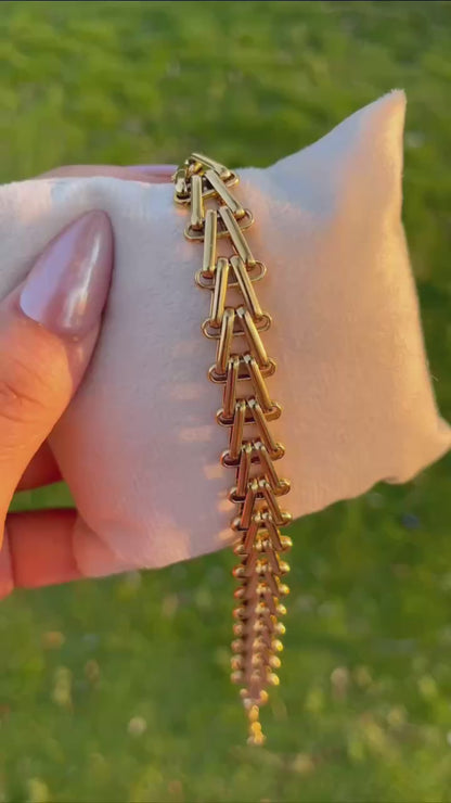 إسوارة سلسلة ستانلس ستيل أنيقة