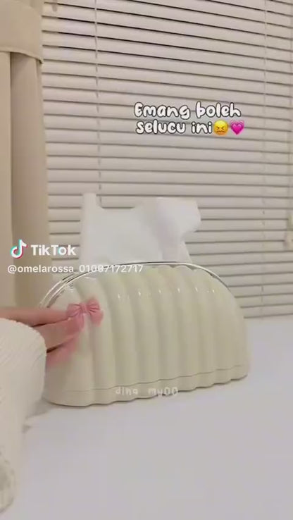علبة مناديل أكريليك