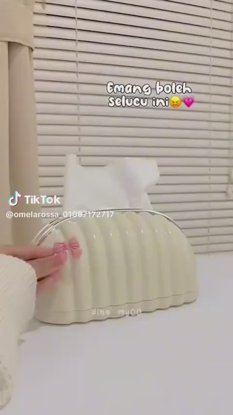 علبة مناديل أكريليك