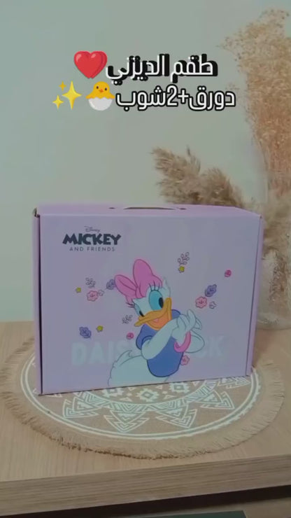طقم ديزني دورق مع كوبين
