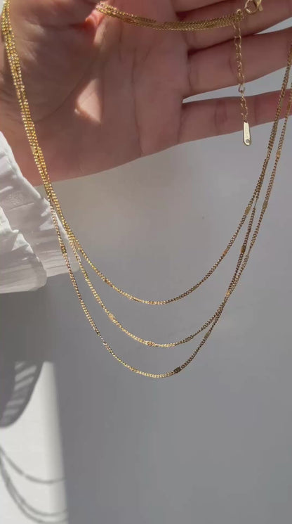 سلسلة ستانلس ستيل ثلاثية الطبقات