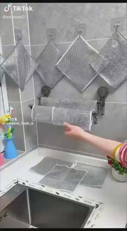 فوطة أطباق سلكية متعددة الأغراض
