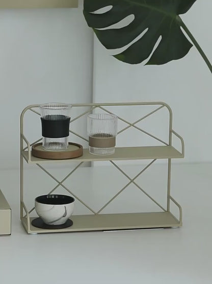 ستاند كوفي كورنر معدني – تصميم جديد ومميز