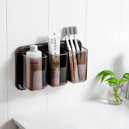 علبة تخزين بلاستيكية للحائط متعددة الاستخدامات